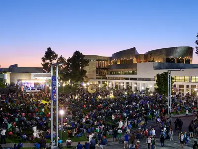 Let Freedom Ring celebration attendees at the Cerritos Civic Center on July 4, 2025